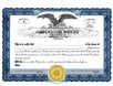 Eagle Standard Certificate